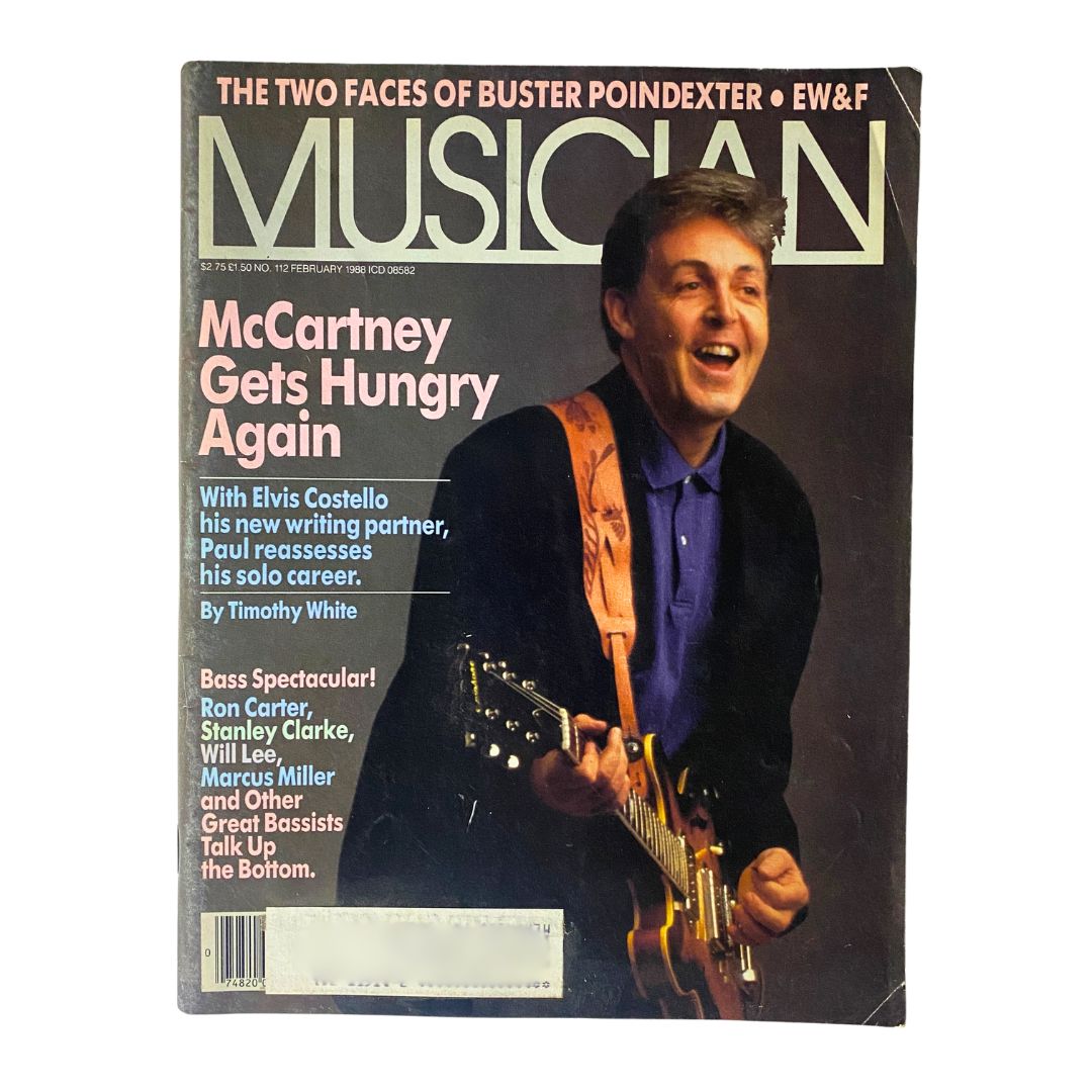 VTG Musician Magazine February 1988 No. 112 Paul McCartney Gets Hungry Again