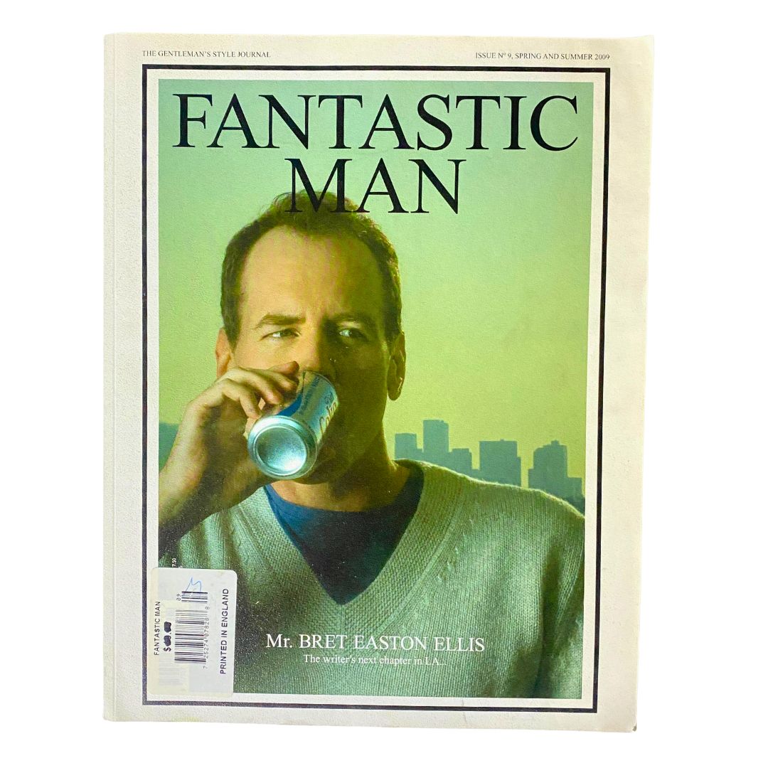 Fantastic Man Magazine Spring & Summer 2009 No. 9 Bret Easton Ellis No Label