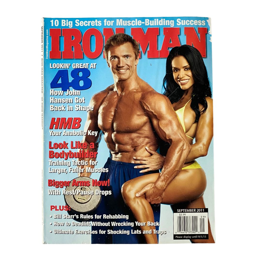 Iron Man Magazine September 2011 John Hansen Cover No Label