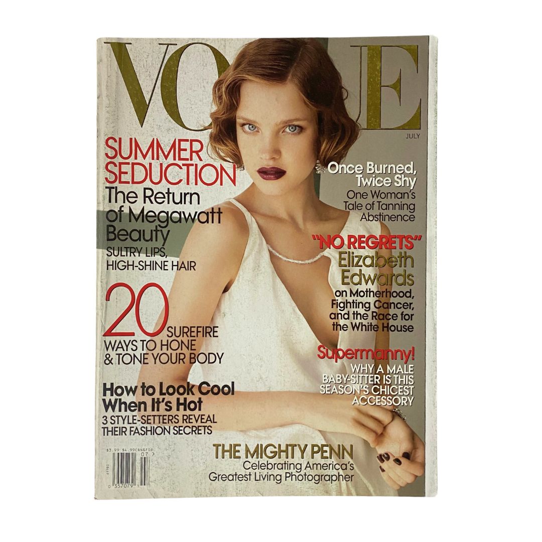 Vogue Magazine July 2007 Natalia Vodianova by Mario Testino GD Interior No Label