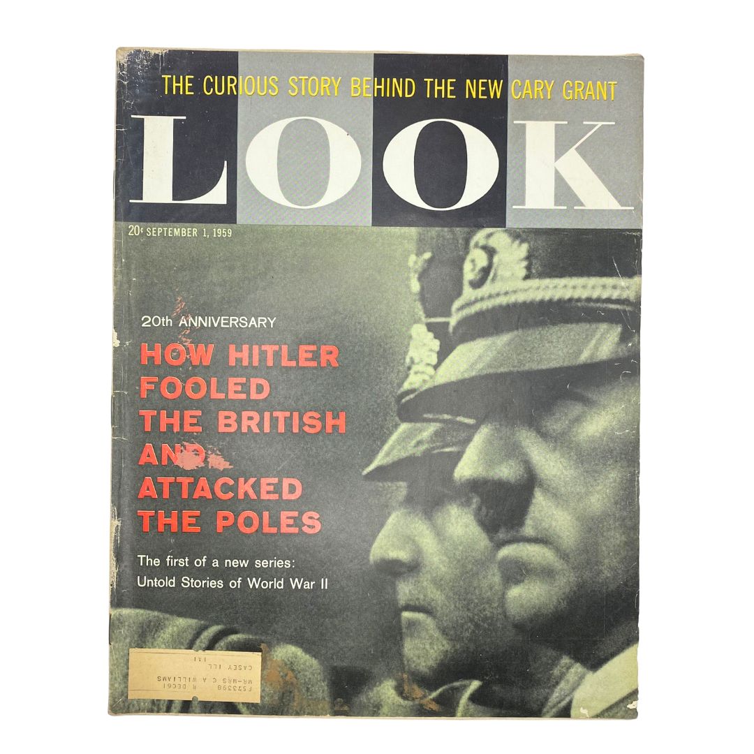 Look Magazine September 1 1959 How Hitler Fooled The British & Attacked Poles