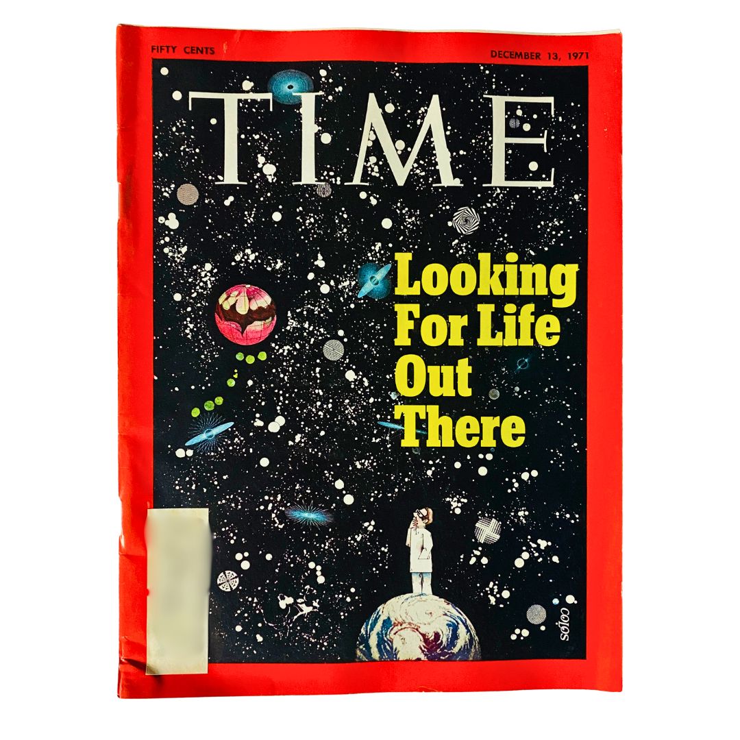 VTG Time Magazine December 13 1971 Looking for Life Out There