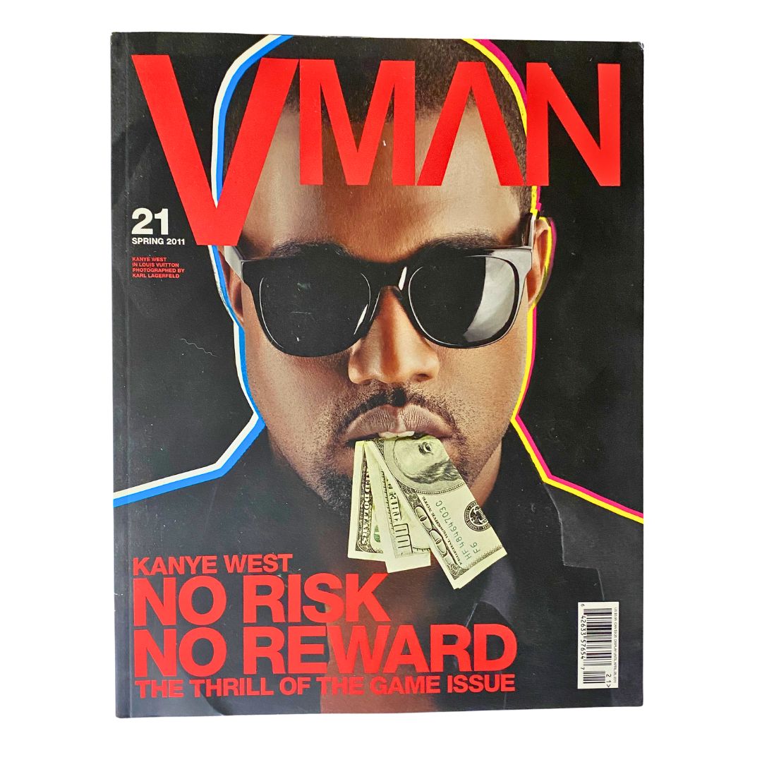 VMan Magazine Spring 2011 No. 21 Kanye West The Game Issue No Label