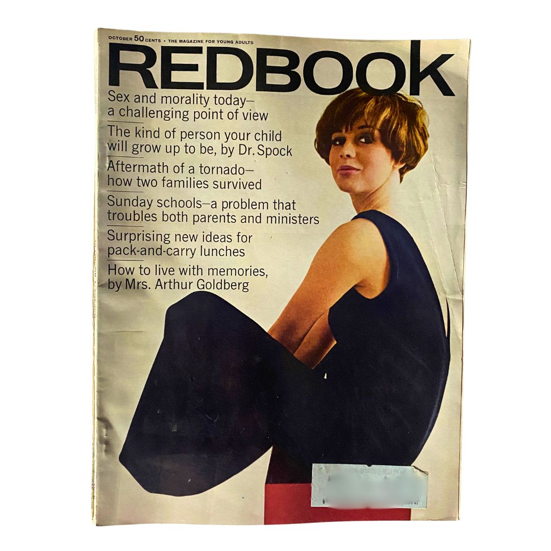 VTG Redbook Magazine October 1966 Vol 127 No. 6 How To Live with Memories