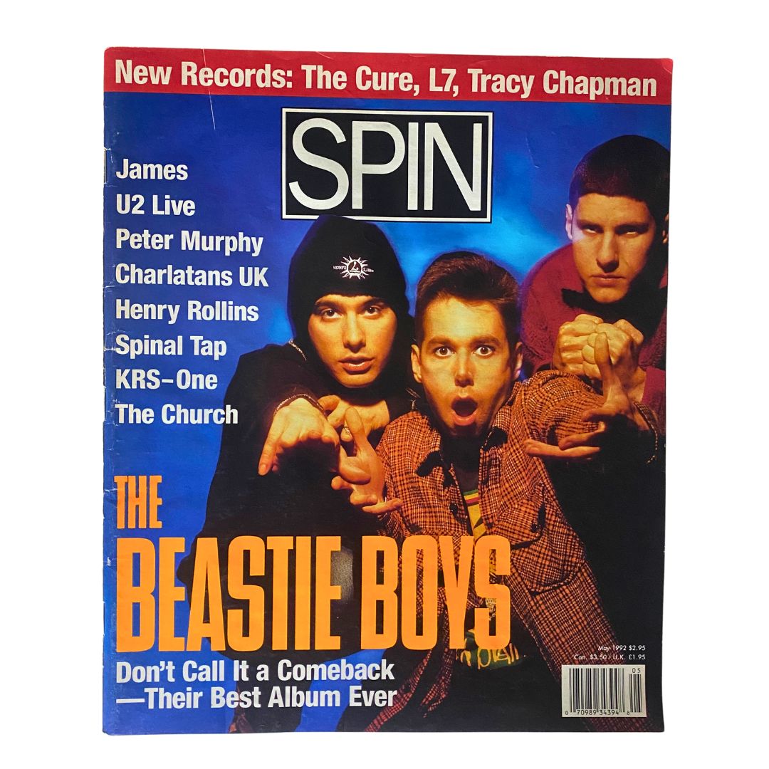 Spin Magazine May 1992 Vol 8 No. 2 The Beastie Boys No Label