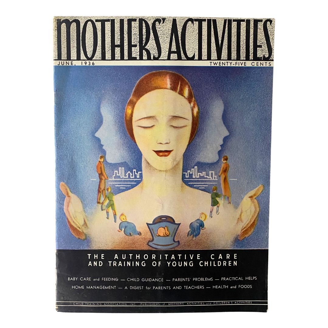 VTG Mother's Activities Magazine June 1936 A Digest for Parents and Teachers