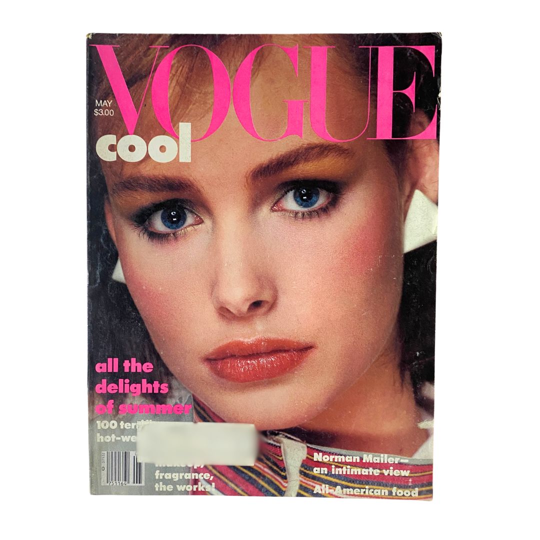 VTG Vogue Magazine May 1983 Lauren Helm by Richard Avedon