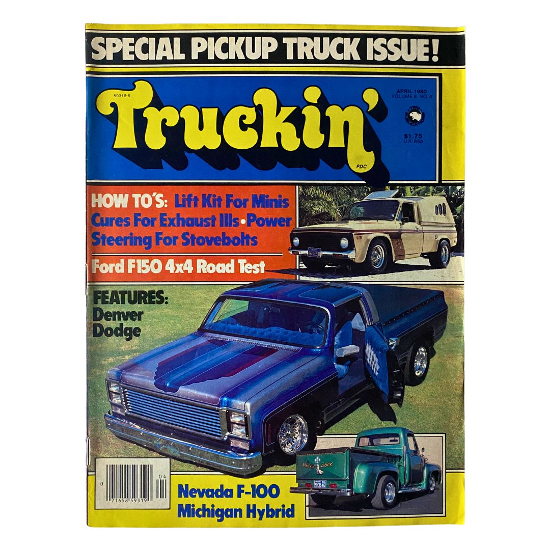 VTG Truckin' Magazine April 1980 Ford F150 4x4 Road Test No Label