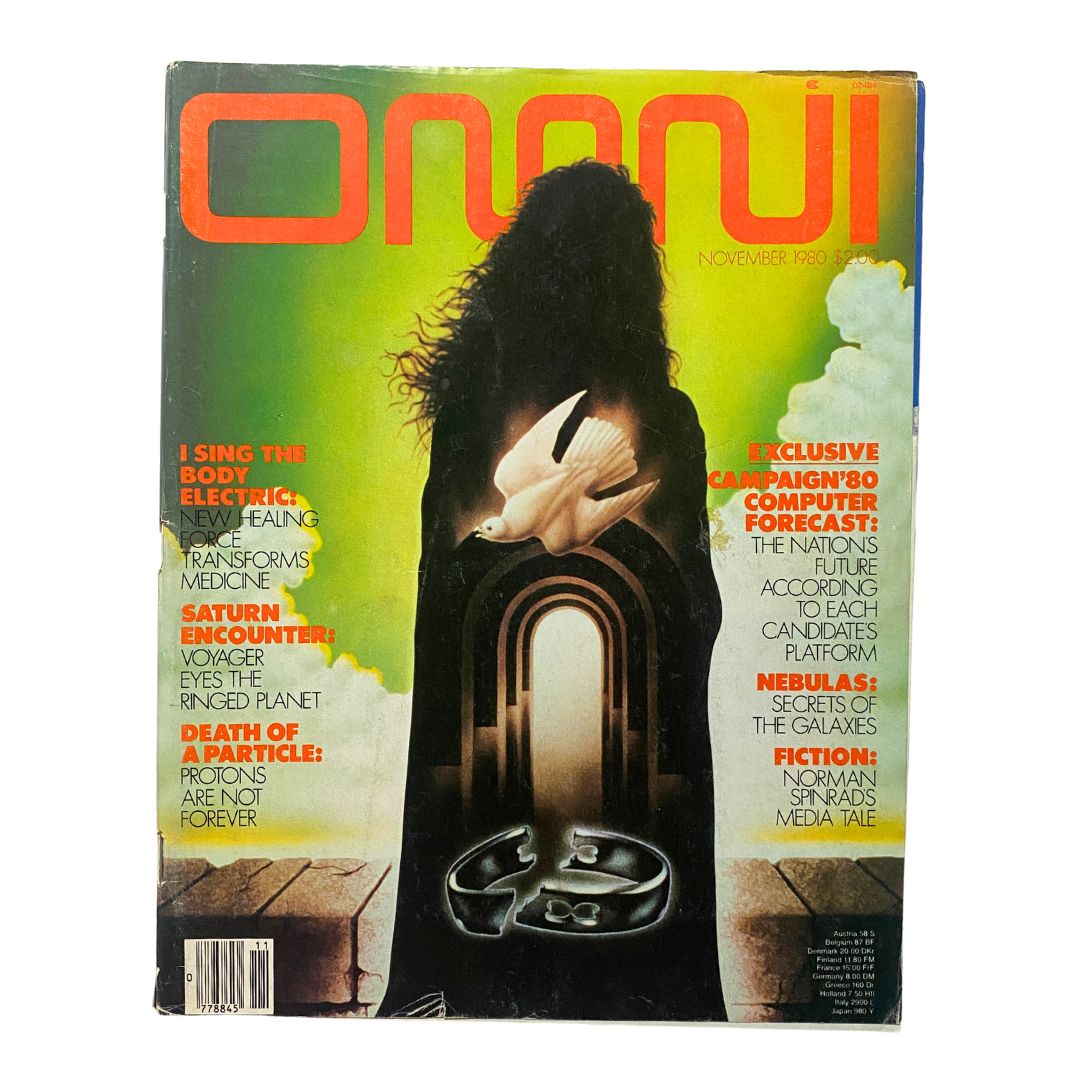 VTG Omni Magazine November 1980 Nebulas Secrets of The Galaxies No Label