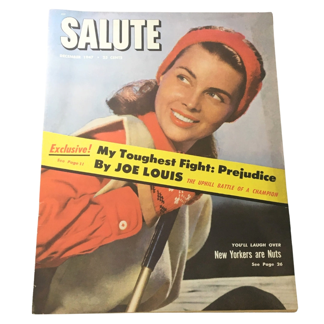 VTG Salute Magazine December 1947 Dusty Anderson, Pat Geraghty, Newsstand