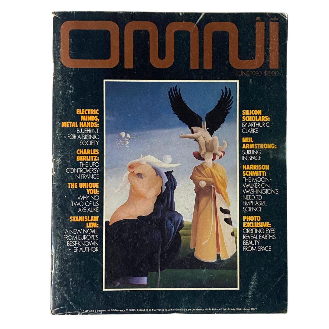 VTG Omni Magazine June 1980 Blueprint for a Bionic Society No Label