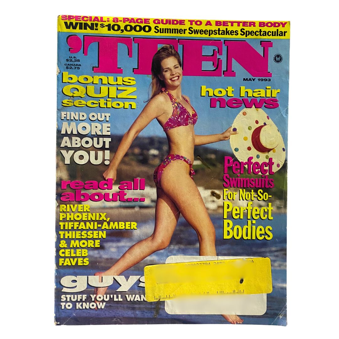 Teen Magazine May 1993 Tiffani-Amber Living a Charmed Life & Perfect Swinsuits