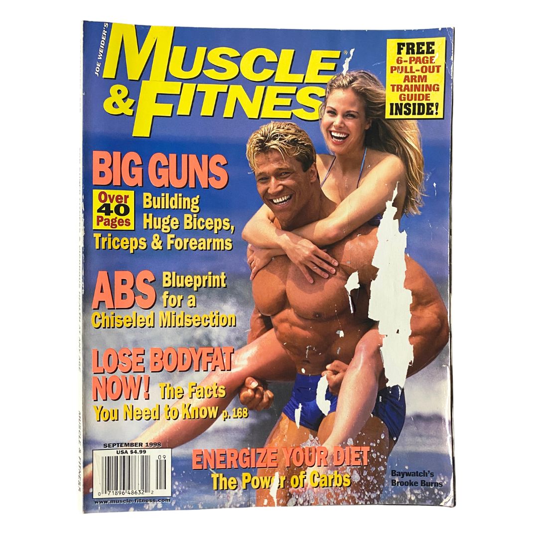 Muscle & Fitness Magazine September 1998 Gunter & Brooke Burns GD Interior