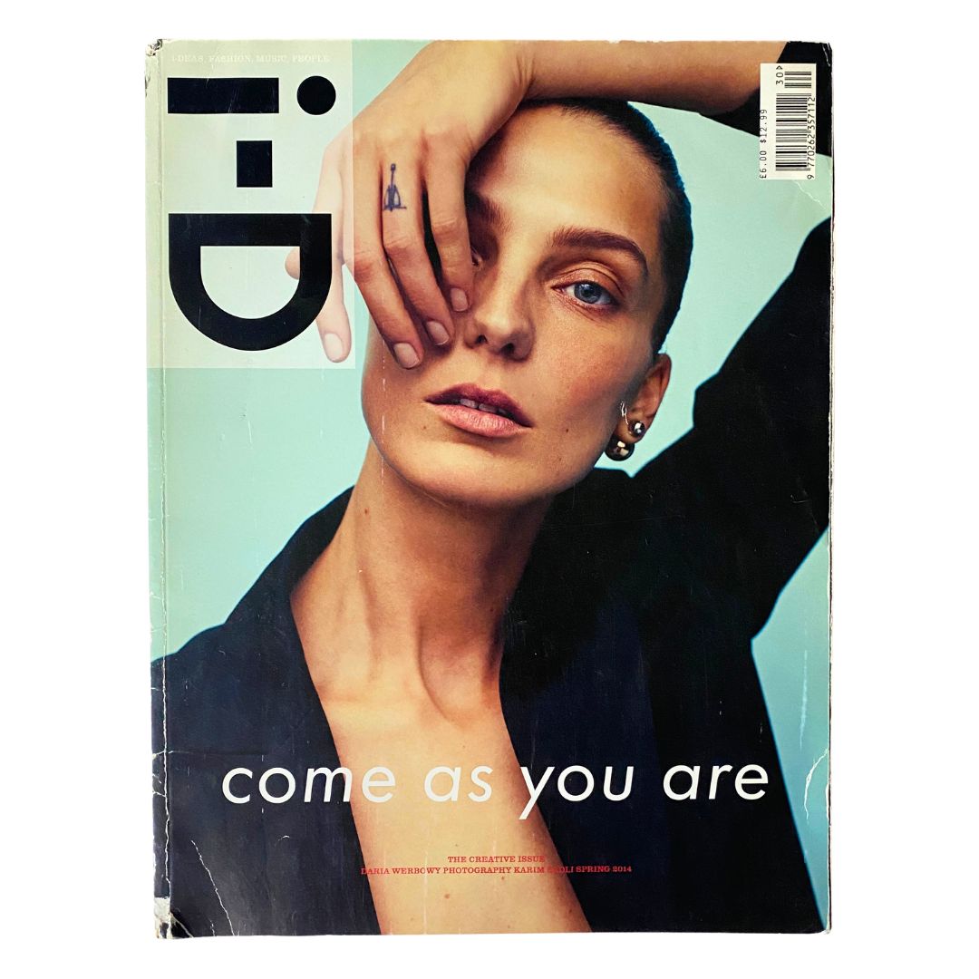 i-D Magazine Spring 2014 No. 330 Daria Werbowy by Karim Sadli No Label