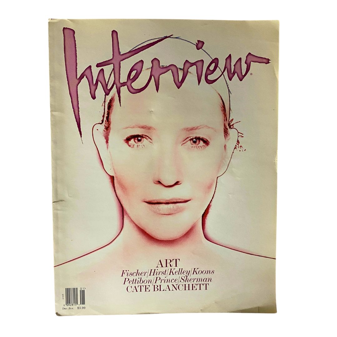 Interview Magazine January 2009 Cate Blanchett Cover No Label