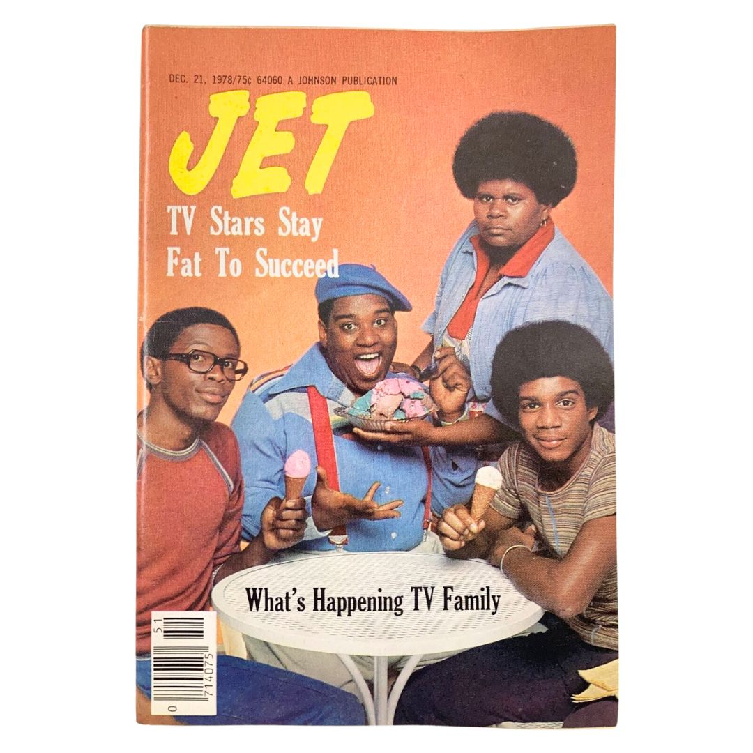 VTG Jet Magazine December 21 1978 Vol 55 #14 What's Happening TV Family No Label