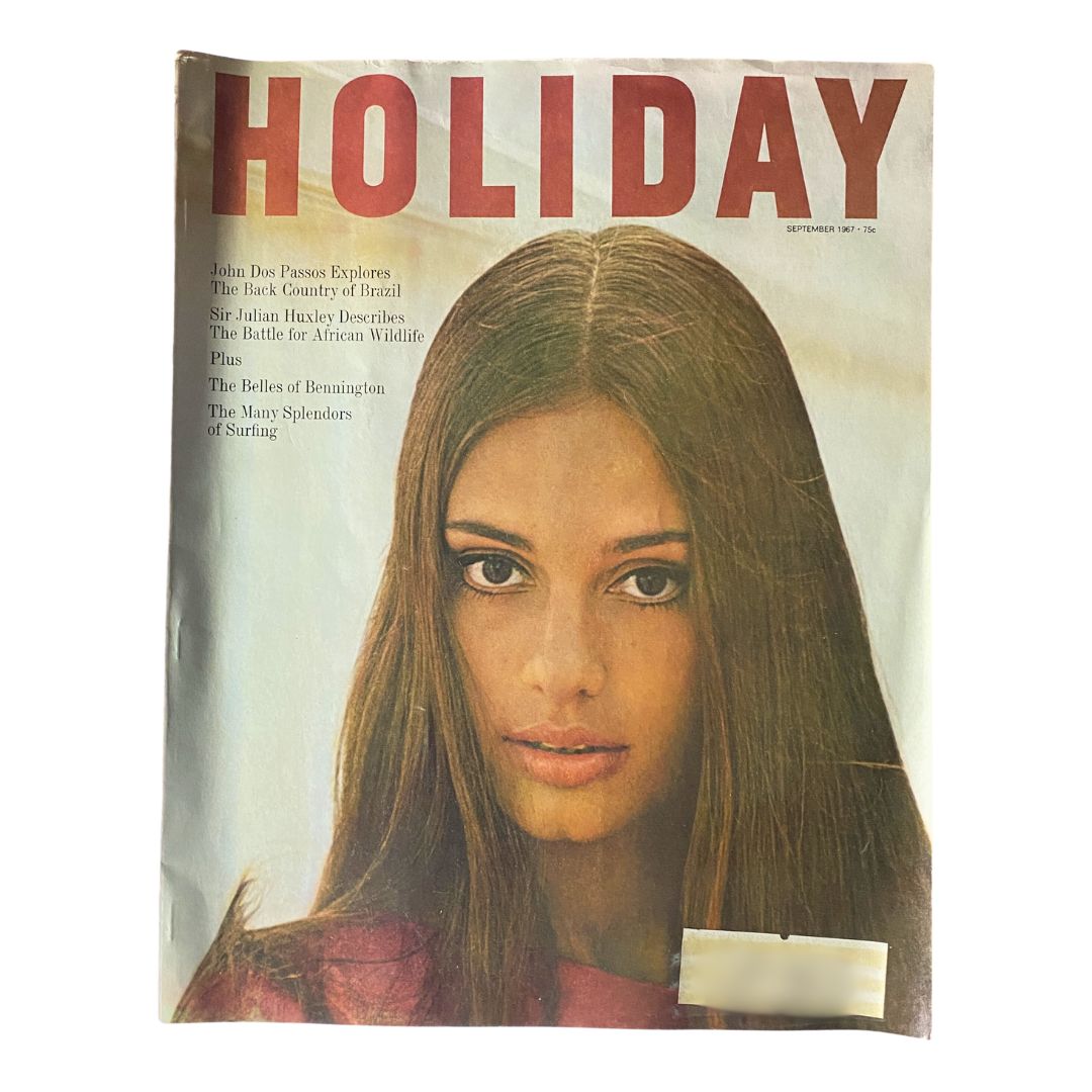 VTG Holiday Magazine September 1967 Young Brazilian Girl by John Lewis Stage