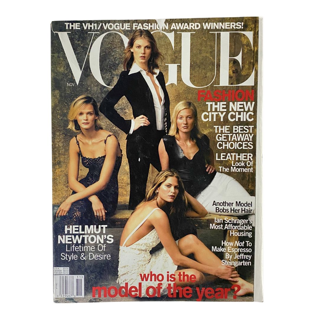 Vogue Magazine November 2000 Carmen, Angela, Frankie & Maggie No Label