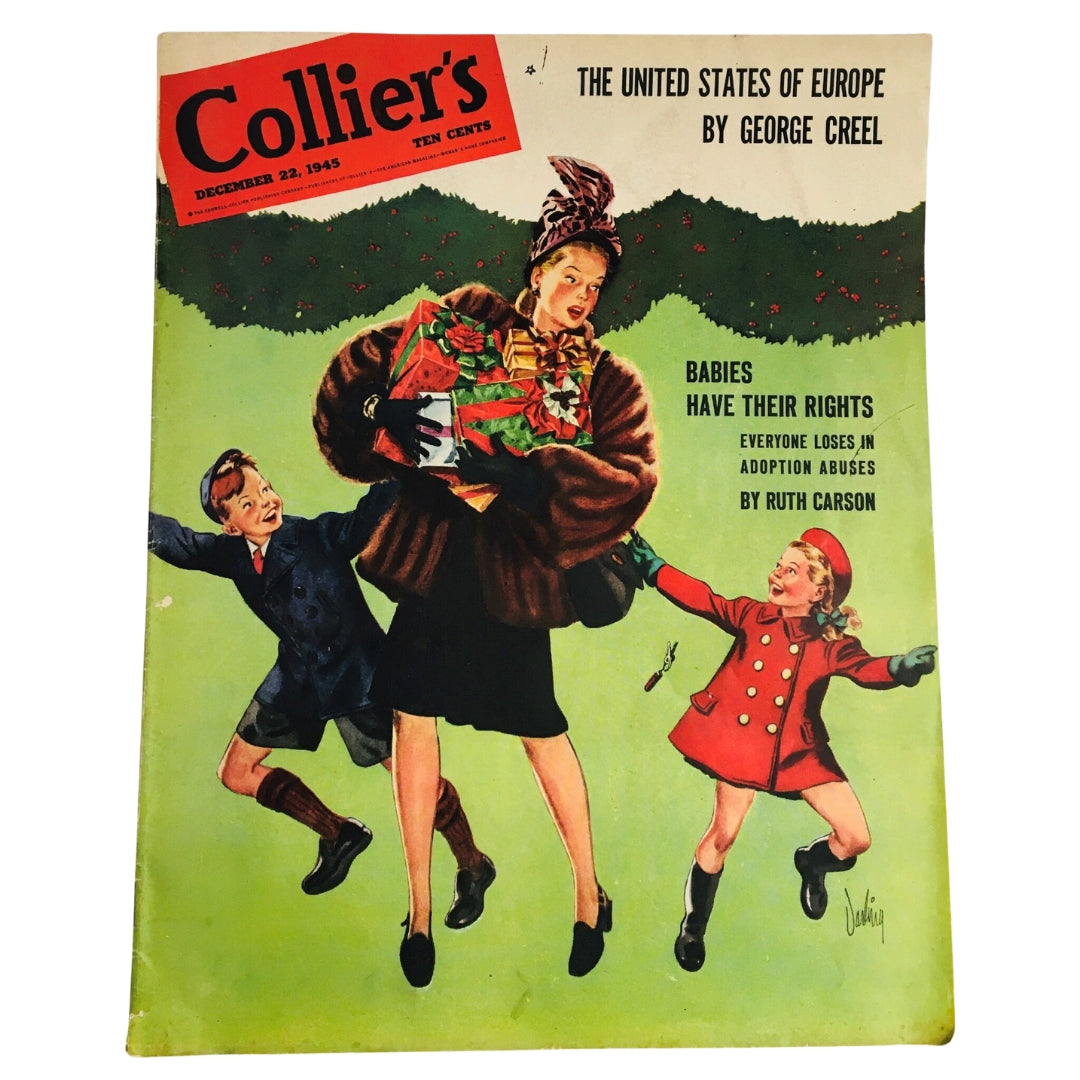 Collier's Magazine December 22 1945 I'm Crazy by J.D. SALINGER, catcher in rye