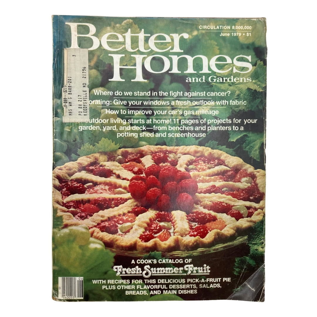 VTG Better Homes & Gardens Magazine June 1979 Catalog of Fresh Summer Fruit