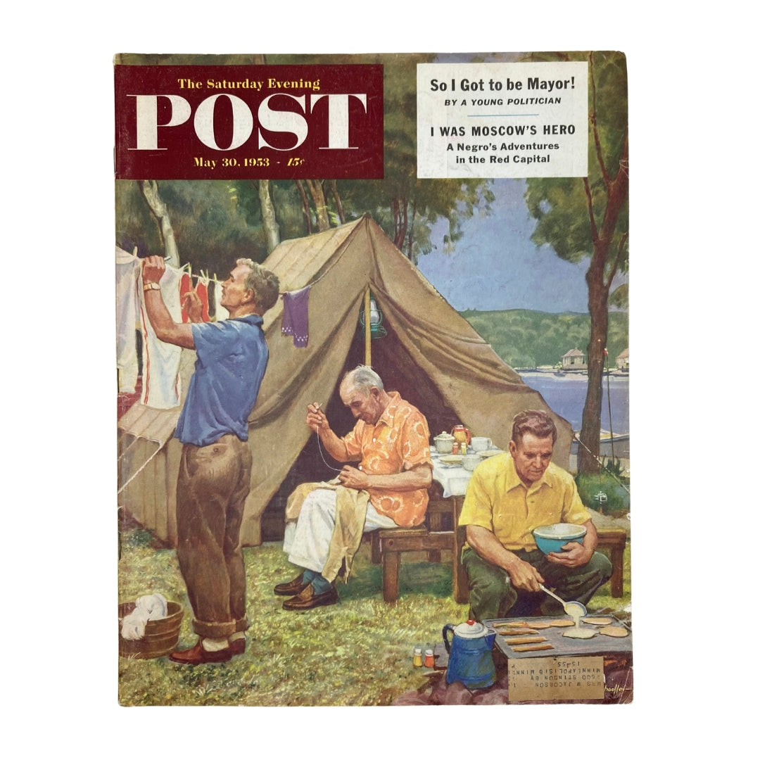 RES* Saturday Evening Post Magazine May 30 1953 Work is Never Done - Schaeffer