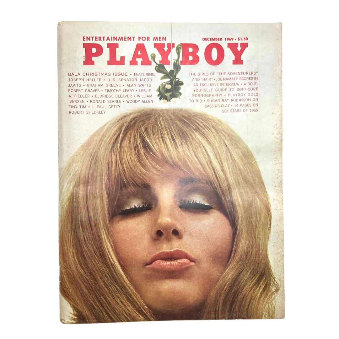 VTG Playboy Magazine December 1969 Gloria Root w Centerfold No Label