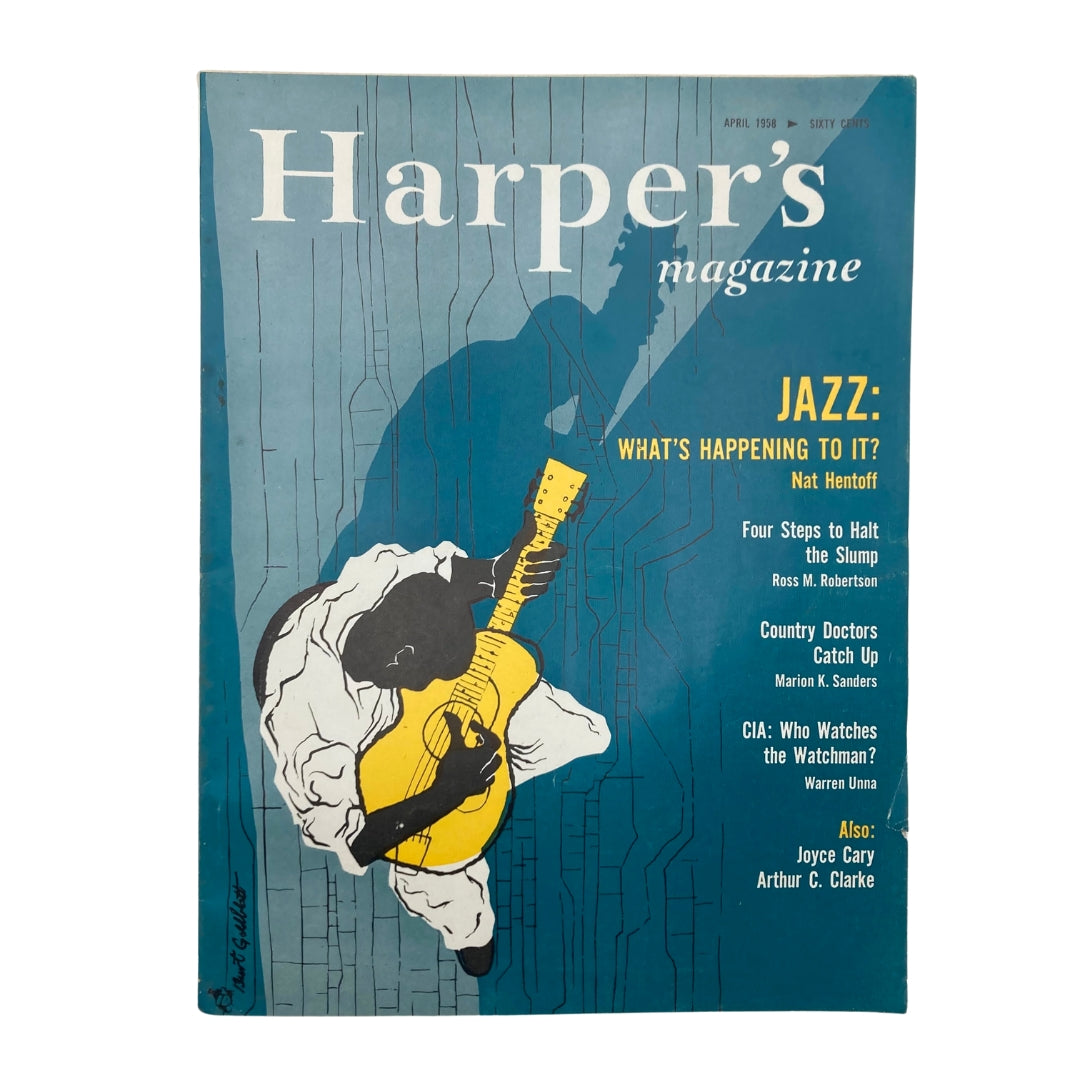 VTG Harper's Magazine April 1958 Jazz What's Happening To It? No Label