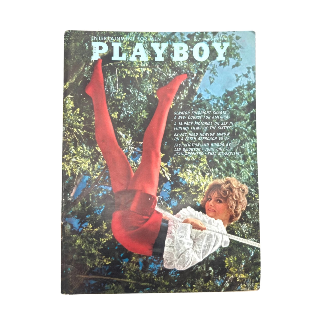 VTG Playboy Magazine July 1968 Melodye Prentiss w Centerfold No Label