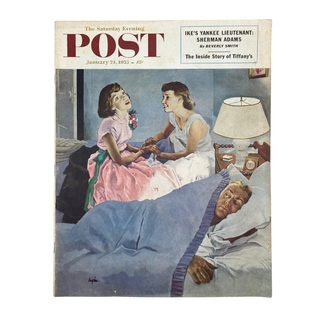 Saturday Evening Post Magazine January 24 1953 Sand Man - Hughes No Label