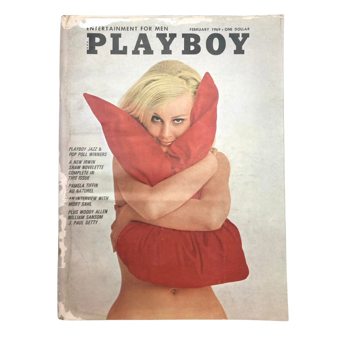 Playboy Magazine February 1969 Pamela Tiffin w Centerfold GD Interior No Label