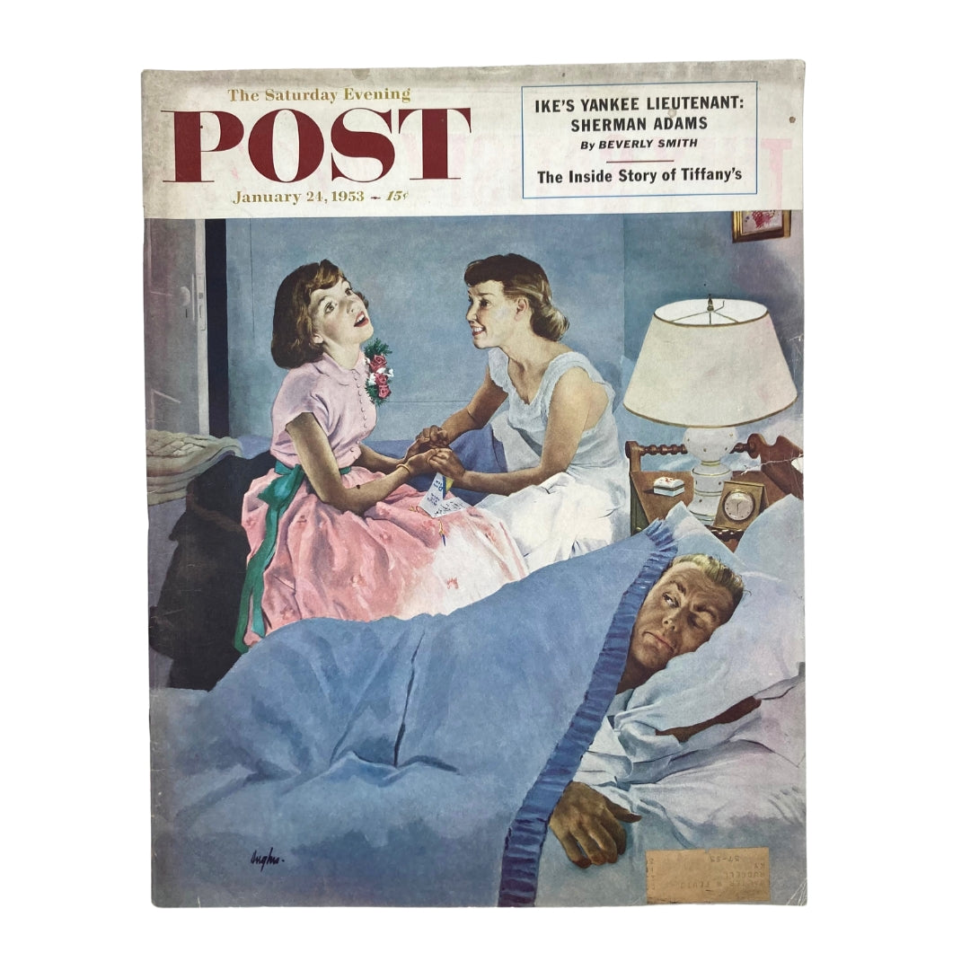 RES* Saturday Evening Post Magazine January 24 1953 Great Weakness George Hughes