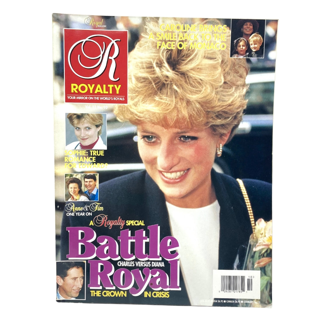 Royal Magazine 1994 Vol 12 No. 10 Diana vs Prince Charles VG No Label