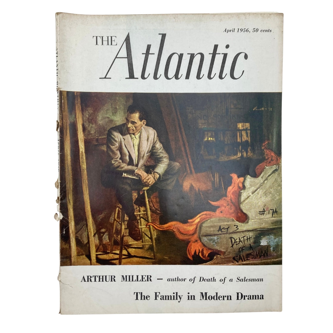 VTG The Atlantic Magazine April 1956 The Family in Modern Drama No Label