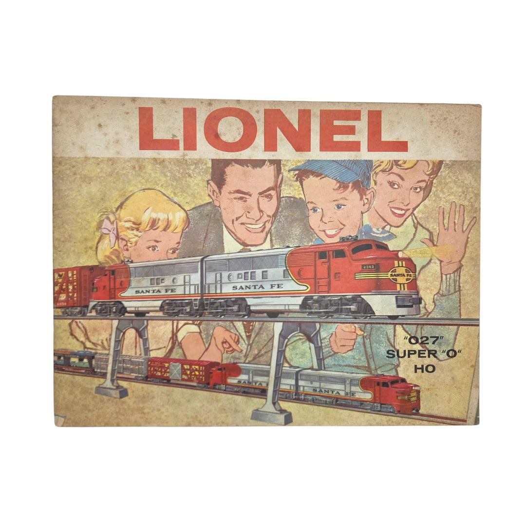 1960 Lionel Model Railroad Train O27, Super Ho and Ho Catalog