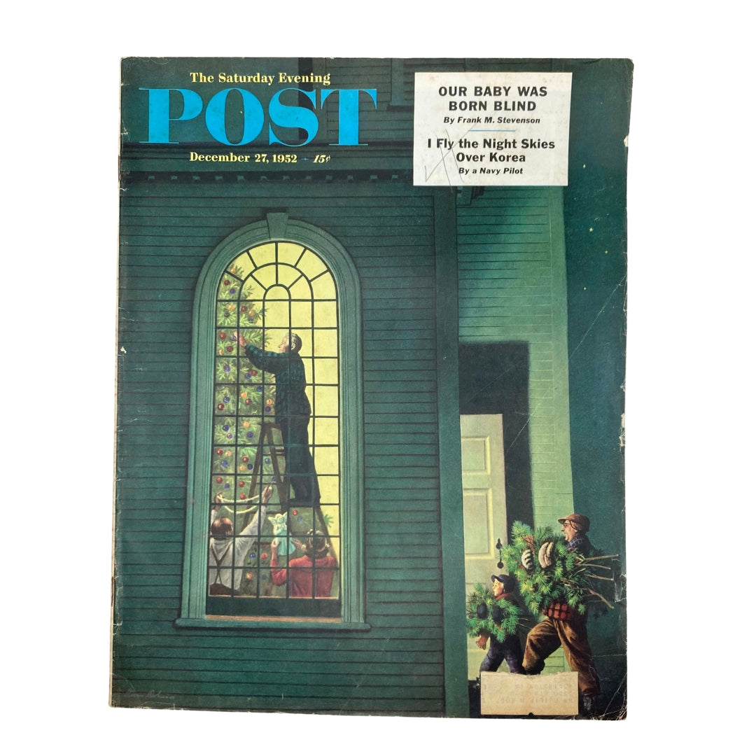 Saturday Evening Post Magazine December 27 1952 Abroad in the Land - Dohanos