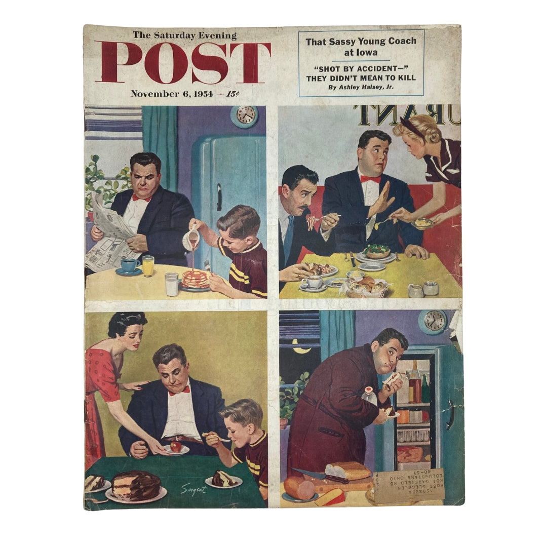 Saturday Evening Post Magazine November 6 1954 Mr. Portleigh - Dick Sargent