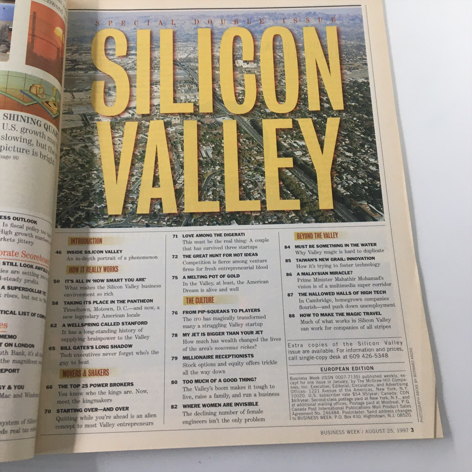 Business Week Magazine August 18-25 1997 Silicon Valley How It Really Works