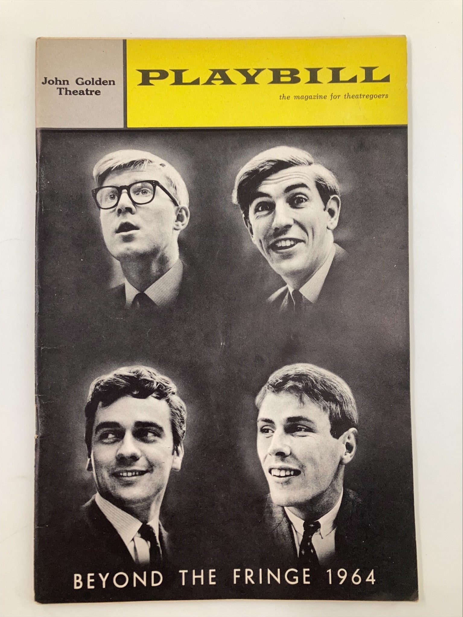 1964 Playbill John Golden Theatre Alan Bennett in Beyond The Fringe 1964