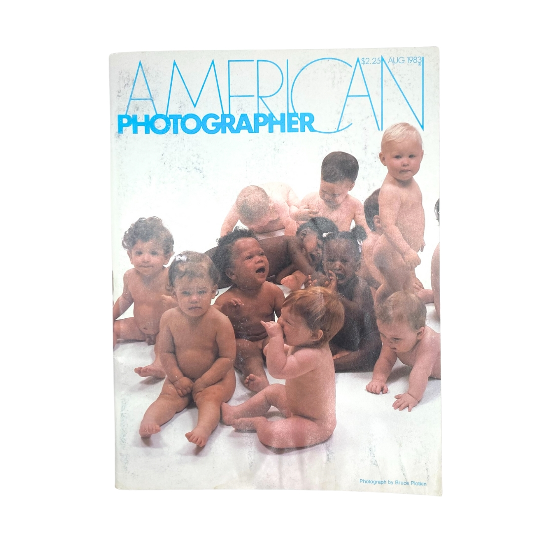 American Photographer Magazine August 1983 Children Be Themselves No Label