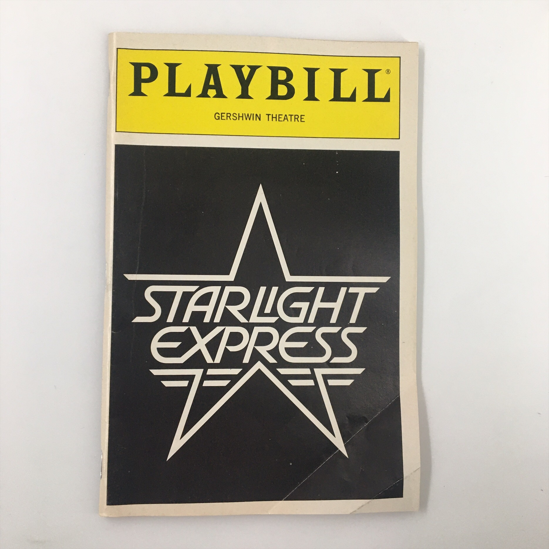 1988 Playbill Gershwin Theatre Janet Williams Aderley in Starlight Express