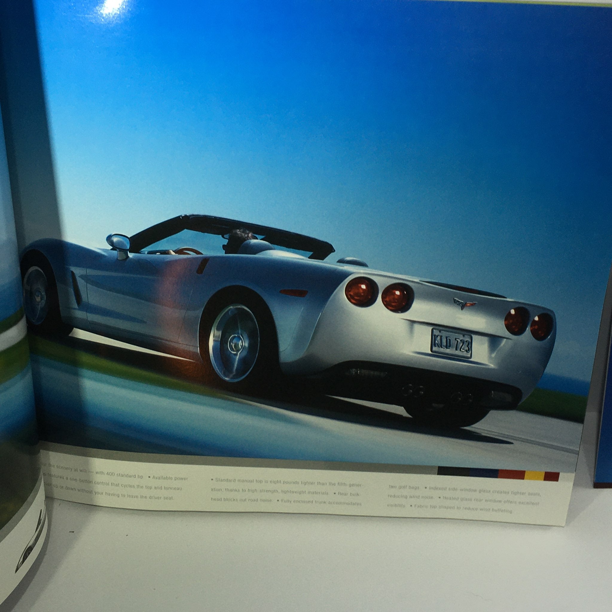 2005 Chevrolet Corvette HP 505 Accessories Dealership Car Auto Brochure Catalog