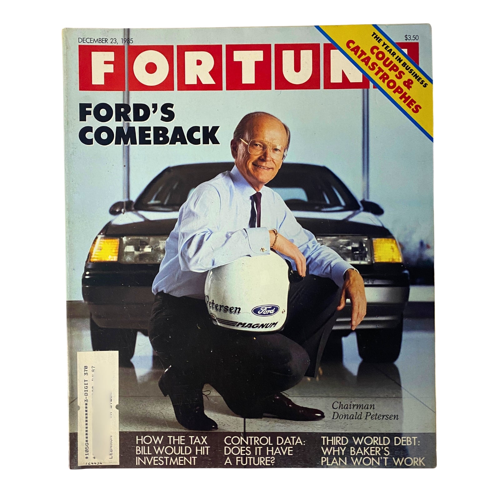 Fortune Magazine December 23, 1985 Chairman Donald Petersen VG