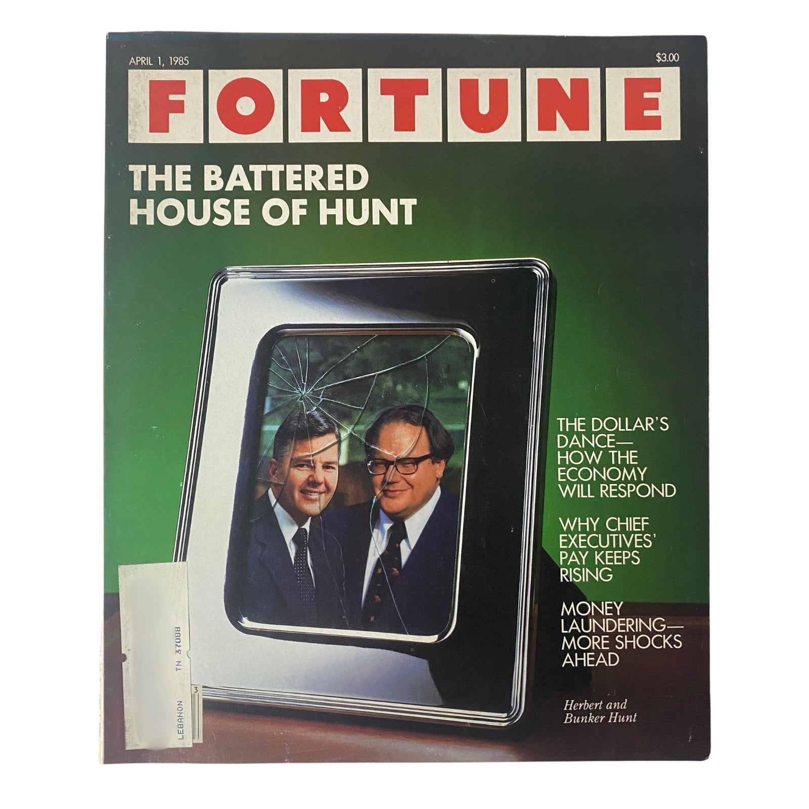 Fortune Magazine April 1, 1985 Herbert and Bunker Hunt Brothers