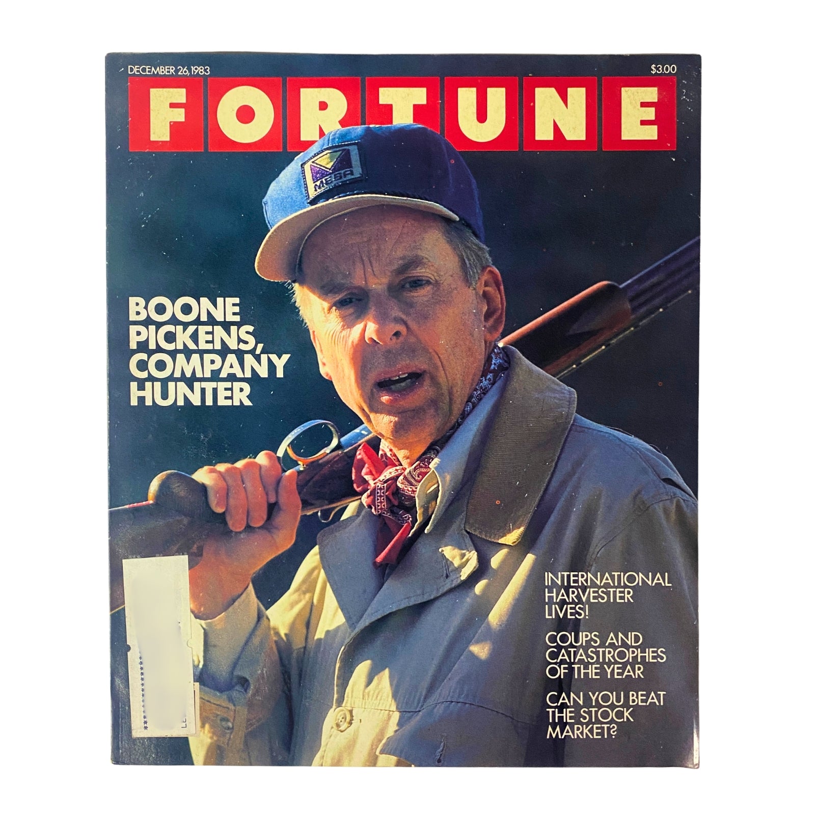 Fortune Magazine December 26, 1983 Boone Pickens, Company Hunter