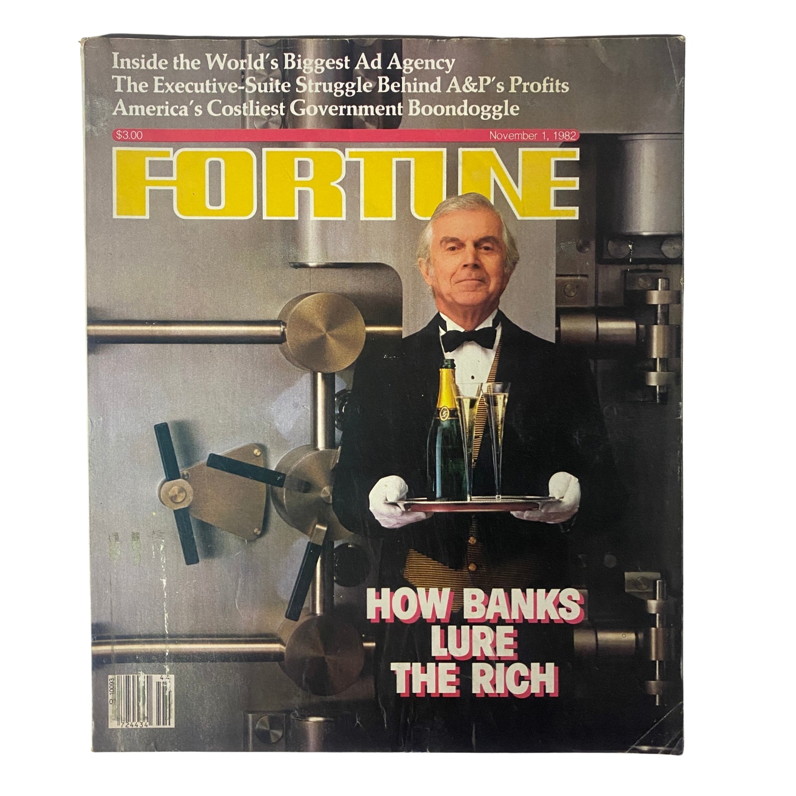 Fortune Magazine November 1, 1982 How Banks Lure The Rich
