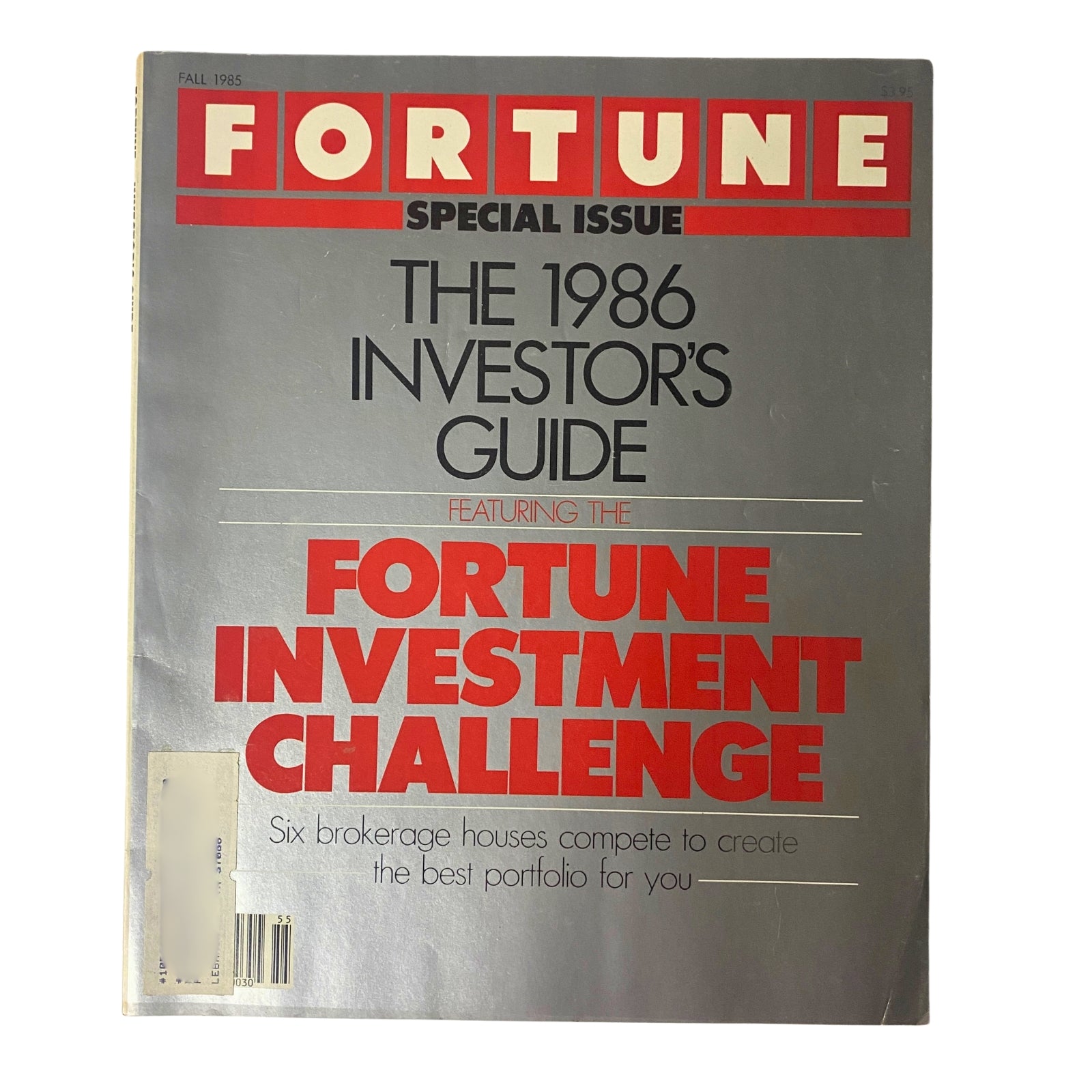 Fortune Magazine Fall 1985 The 1986 Investor's Guide Special Issue