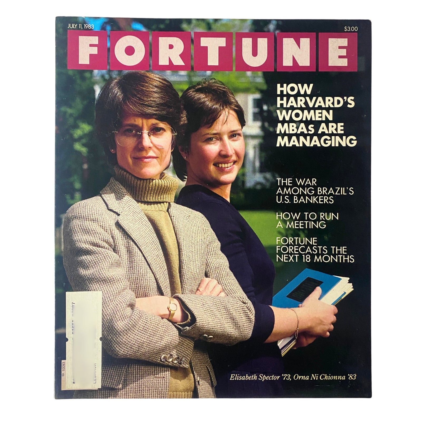 Fortune Magazine July 11, 1983 Elisabeth Spector '73, Orna Ni Chionna '83