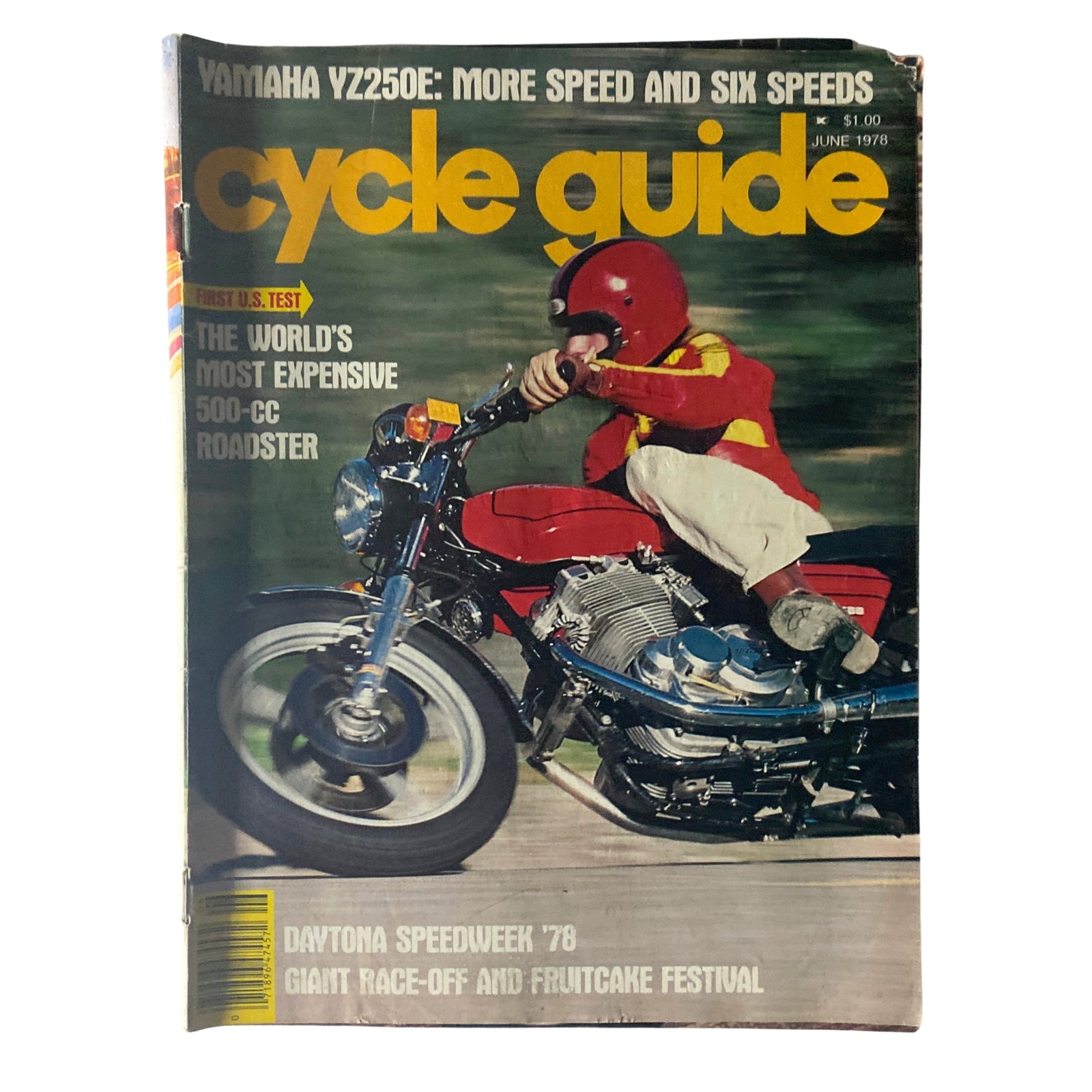 Cycle Guide Magazine June 1978 World's Most Expensive 500-cc Roadster No Label