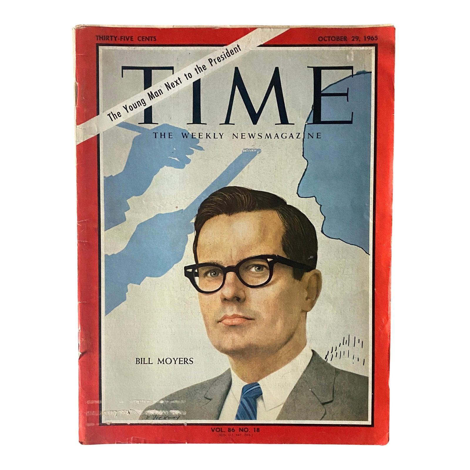 Time Magazine October 29, 1965 Vol 86 No. 18 Bill Moyers