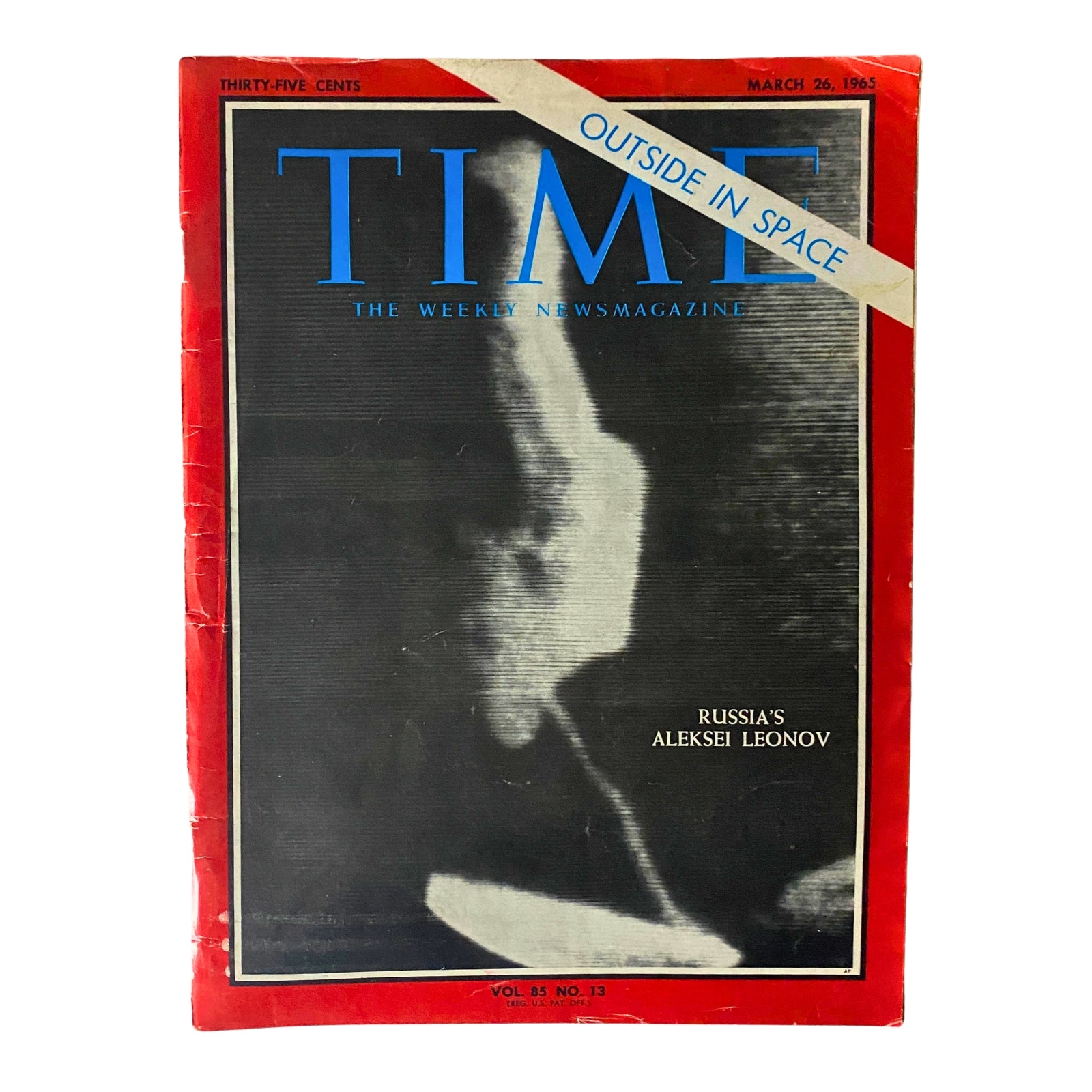 Time Magazine March 26, 1965 Vol 85 No. 13 Russia's Aleksei Leonov
